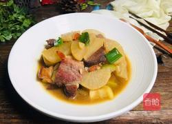 腊味炖萝卜的做法图解11