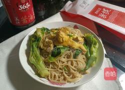 青菜炒米粉的做法图解10