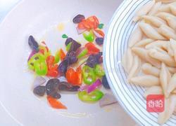 时蔬炒剪刀面的做法图解9