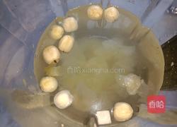 莲子山药银耳百合小米糊的做法图解6