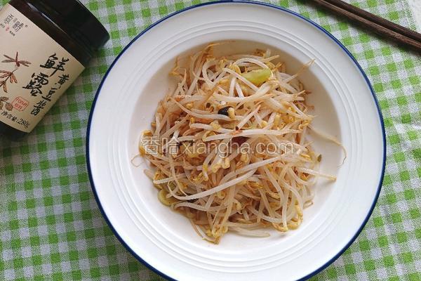 酱香绿豆芽