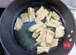 芹菜炒腐竹的做法图解8