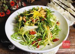 枸杞花生拌苦菊的做法图解10