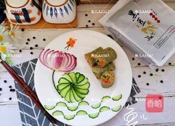 黑豆煎饼卷菜的做法图解16