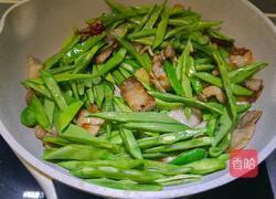 豆角炒肉的做法图解6
