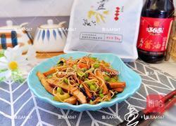 黑豆芽炒豆干的做法图解10