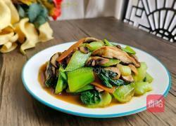 菌菇炒青菜的做法图解12
