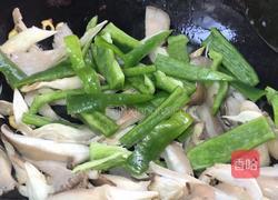 青椒炒平菇的做法图解7