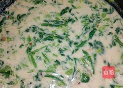 花生沫熬小白菜的做法图解9