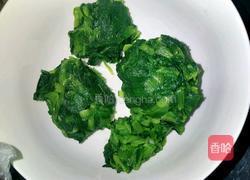花生沫熬小白菜的做法图解4