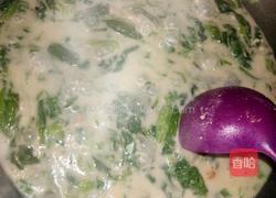 花生沫熬小白菜的做法图解10