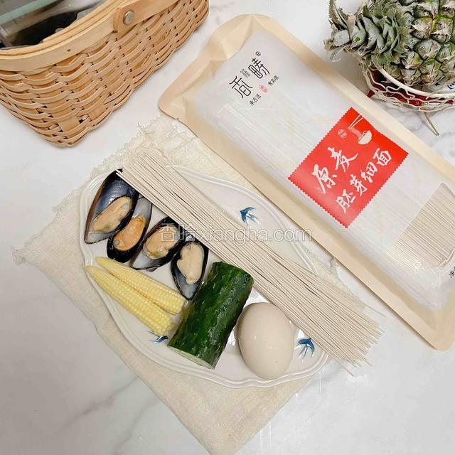 所需食材备好