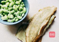 咸瓜毛豆子的做法图解1