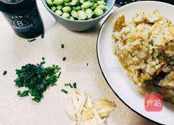 咸瓜毛豆子的做法图解3