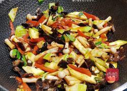 豆瓣酱素炒面的做法图解10