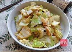 酱炒包菜的做法图解10