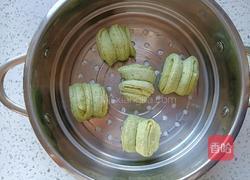 菠菜小花卷的做法图解16