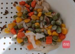 核桃泥炒茄丁的做法图解3