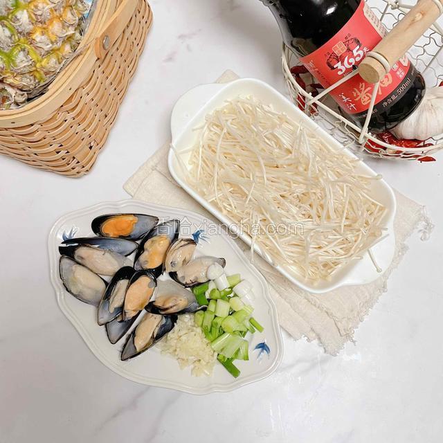 所需食材备齐