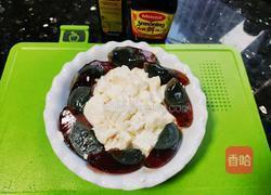 皮蛋伴豆腐的做法图解4