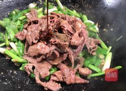 青蒜炒猪肝的做法图解7