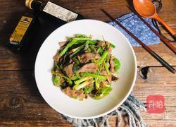 青蒜炒猪肝的做法图解8