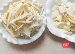 鲜香春笋炒火腿的做法图解3