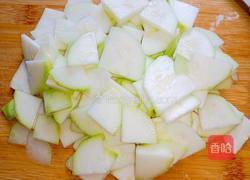 肉片炒蒲瓜的做法图解2