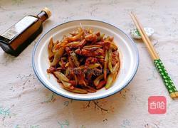 芸豆炒肉丝的做法图解14