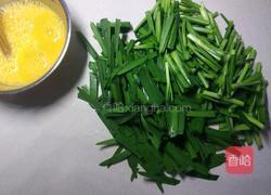 韭菜炒鸡蛋的做法图解2