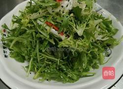 生拌苦菊的做法图解3