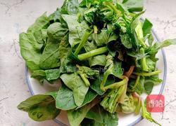 鸭血菠菜汤的做法图解4