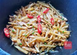 土豆丝炒肉的做法图解13