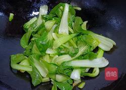 香菇油菜海米的做法图解3