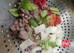 风味羊肉炒囊的做法图解3