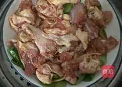 家常快手菜蔬菜蒸鸡的做法图解6