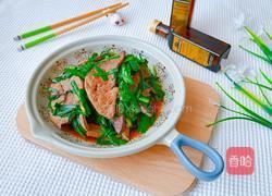 韭菜炒猪肝的做法图解7