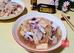 大白菜猪肉豆腐炖粉条的做法图解7