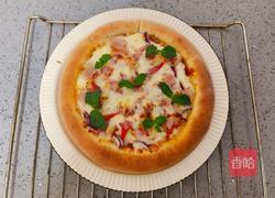 火腿培根披萨的做法图解18