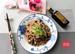 橄榄油香菇炒肉片的做法图解10