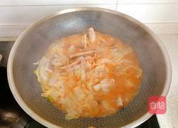 白菜炖鳗鱼干的做法图解14