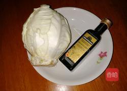 清炒包菜的做法图解1