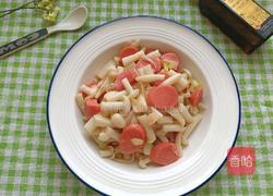 海鲜菇炒火腿肠的做法图解1