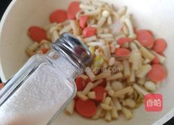 海鲜菇炒火腿肠的做法图解10