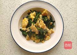 橄榄油菠菜炒鸡蛋的做法图解11