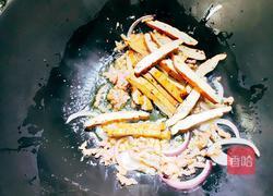 蒜苔肉沫炒香干的做法图解6