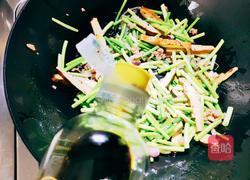蒜苔肉沫炒香干的做法图解8