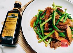 蒜苔肉沫炒香干的做法图解10