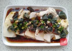 橄榄油皮蛋拌豆腐的做法图解8