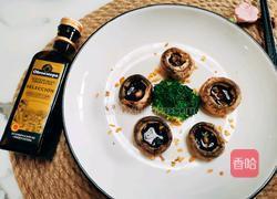 蒜香黑椒煎蘑菇的做法图解1